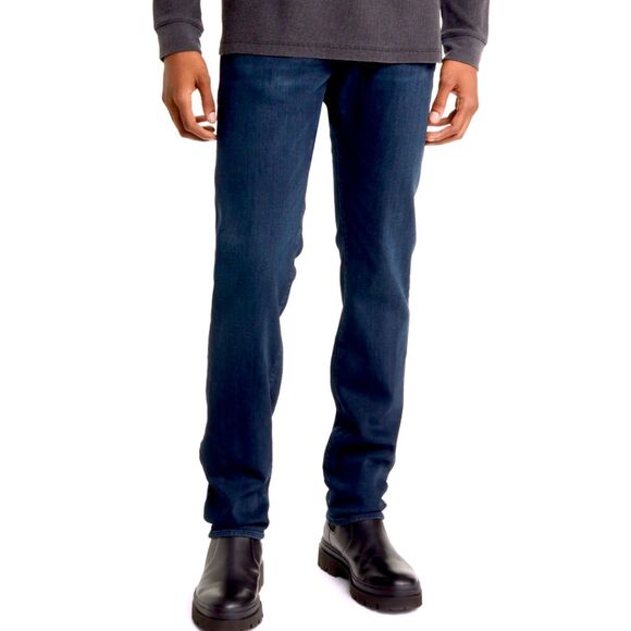 FRAME Men's L'Homme Slim in Dark Blue Wash Placid Straight Leg Mid Rise Size 31 - Picture 1 of 6